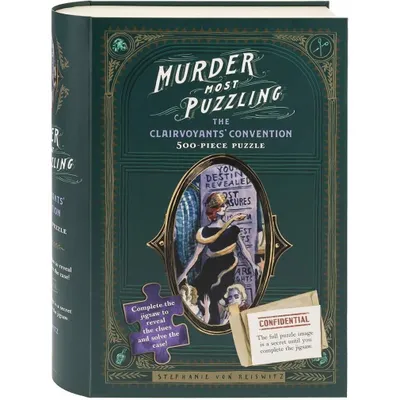 Obrázek produktu pro Murder Most Puzzling: The Clairvoyants' Convention 500-Piece Puzzle