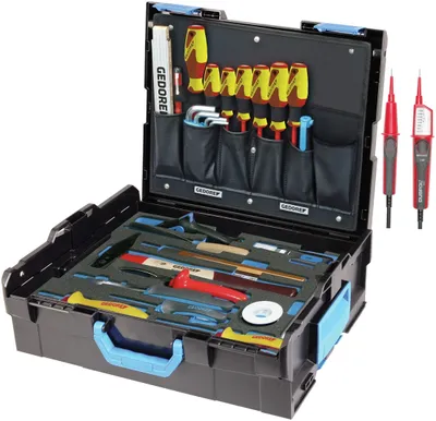 Produktbild von Súprava náradia 1100-02 36-dielny L-Box pre elektrikárov GEDORE