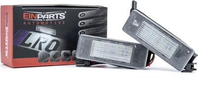 Obrázek produktu pro LED osvětlení SPZ 6000 K, studená bílá, 12 V, CANBUS pro Mercedes, Nissan, Citroën, Peugeot, Fiat