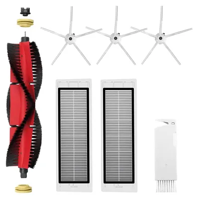 Produktbild von Ersatzteil-Set für Saugroboter - Mit Hauptbürste, HEPA-Filtern und Seitenbürsten - Kompatibel mit S5 Max, S6 Max, S6 Pure, S6 MaxV, S50, S51, S55, S60, S65, S5 und S6 Modellen