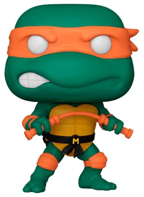 Produktbild von Teenage Mutant Ninja Turtles POP! Movies Vinyl Figur Michelangelo 9 cm