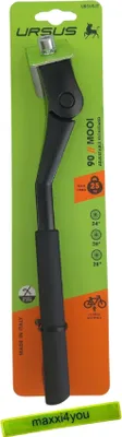 Produktbild von Fahrrad Seitenständer Ursus "Mooi" - Schwarz inkl. maxxi4you Reflexband