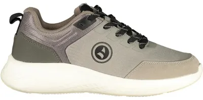 Produktbild von Grauer Herrensportschuh mit Schnürsenkeln und herausnehmbarer Sohle