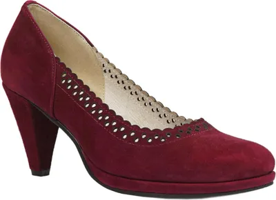 Produktbild von Hirschkogel Trachtenpumps Lina Bordeaux Größe 36 mit 6,5 cm Absatz