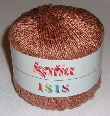 Produktbild von Isis, Baumwollmischgarn von Katia (105m/50g) - Farbe 21 (rost)