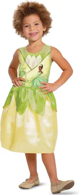Produktbild von Tiana Mädchenkostüm Princesses Disney hellgrün - 122/134 (7-8 Jahre)