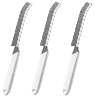 Immagine prodotto di Spazzola premium per la pulizia delle fughe, ideale per bagno e cucina, confezione da 3 pezzi