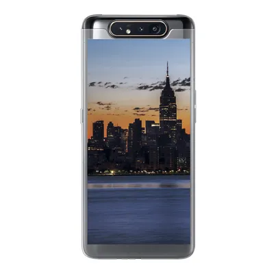 Produktbild von MuchoWow® Handyhülle Schutzhülle Hülle für Samsung Galaxy A80 New York - Skyline - Amerika Silikon Softcase Handy Hülle - Schutzdeckel