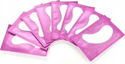 Produktbild von Augengelpads für Wimpernverlängerungen Lila 100Stk.