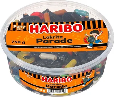 Produktbild von HARIBO Lakritz Parade Lakritz 750,0 g