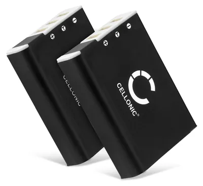 Image de CELLONIC 2x Batterie pour Appareil photo Compatible avec Fuji FinePix X100, X70, X100T, NP-95 - (1800mAh, 3.7V)