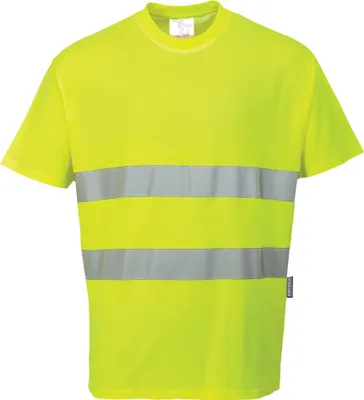Zdjęcie produktu dla Portwest S172 Bawełna Comfort T-Shirt Żółty Rozmiar XL