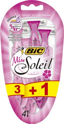 Image de Bic Miss Soleil Jetable Rasoir 3 Lames Doux Pour Femme - Bic