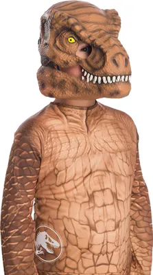 Produktbild von T-Rex Moveable Jaw Mask From Jurassic World - Size Einheitsgröße