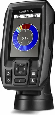 Produktbild von Garmin STRIKER 4, 8,89 cm (3.5"), 480 x 320 Pixel, 49 x 73 mm, IPX7, 91 x 150 x 41 mm, 230 g