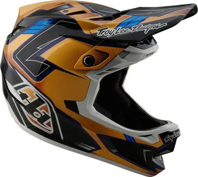 Produktbild von Troy Lee Designs D4 Composite Downhillhelm Orange S Orange S