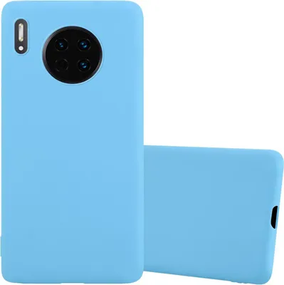 Produktbild von Cadorabo Hülle für Huawei MATE 30 Schutzhülle in Blau Handyhülle TPU Silikon Etui Case Cover