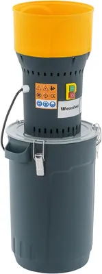 Productafbeelding van Elektrische graanmolen inclusief 25 liter opvangbak en 5 zeven, capaciteit 300 kg/uur, 1300 W. Geschikt voor het malen van granen en andere producten. Elektrische graanmolen