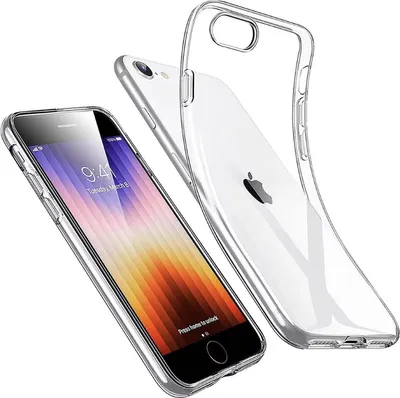 Zdjęcie produktu dla Etui ochronne do iPhone 7 - Przezroczyste etui na telefon - Etui do iPhone - Przezroczyste - Etui silikonowe - Etui do iPhone 7 - Tylna obudowa - Etui na smartfon