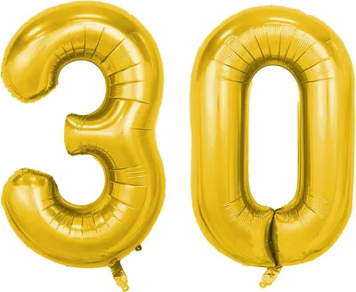Zdjęcie produktu dla Zestaw balonów foliowych – złoty/40 cali – 3 + 0