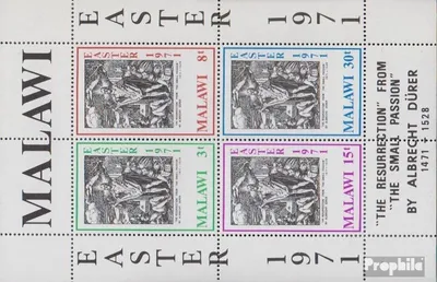 Produktbild von Briefmarken Malawi 1971 Mi Block23 (kompl.Ausg.) postfrisch Ostern
