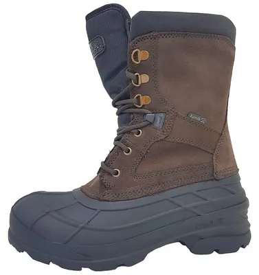 Imagen del producto de Botas de nieve Kamik Nation Plus para hombre, color marrón, ideales para uso casual