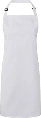 Image de Premier - tablier unisexe homme/femme, couleurs PC4924 (taille unique) (Blanc)