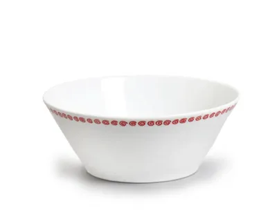 Image de Thun 1794 Bol à muesli, Odense, rouge, 16 cm, porcelaine de Carlsbad, Thun