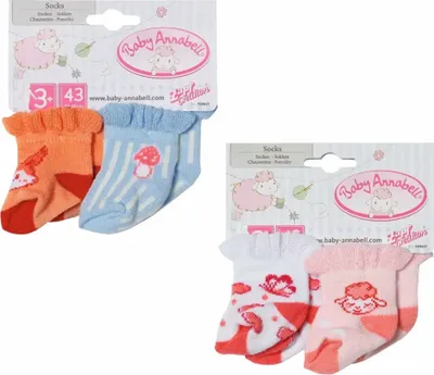 Immagine prodotto di Baby Annabell 2er Socken, nero.