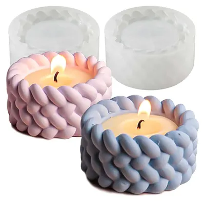 Imagen del producto de Moldes de silicona para velas y proyectos de manualidades