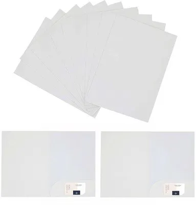 Image de Classeur A4, 350 g/m², papier kraft, pochettes, certificat sur papier, 310 x 220 mm, 12,5 x 8,5 pouces, blanc