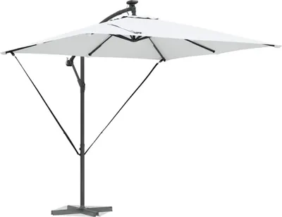 Produktbild von vidaXL Sonnenschirm Sand 249 x 249 x 250 cm Polyester und Aluminium