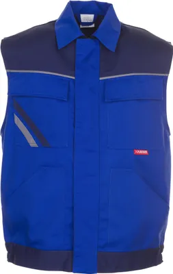 Produktbild von Größe 4XL Herren Planam Highline Weste kornblau marine zink, 2360068