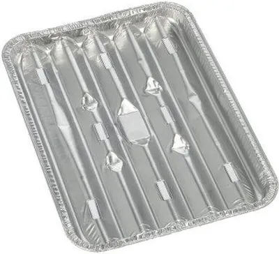 Produktbild von Grillschalen, Alu eckig 1,4 cm x 16,3 cm x 22,7 cm