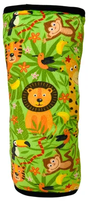 Productafbeelding van Reiskussen kind Gordelkussen - Machinewasbaar - 30 x 12 cm - Jungle motief