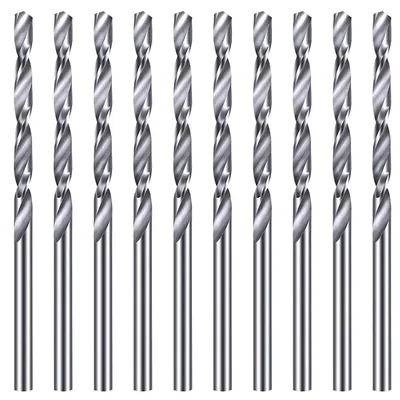 Imagen del producto de Juego de brocas de 10 piezas, 3,5 mm, acero rápido HSS con cobalto M35, para metal, madera y plástico