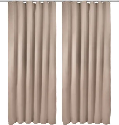 Produktbild von 2er Set Kräuselband Amelie Nora blackout 140x245cm