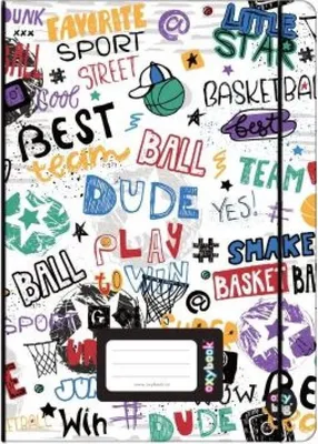 Immagine prodotto di Quaderno PP Oxybook A4, 40 fogli - Fonts