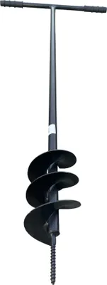 Produktbild von Hand Erdbohrer Handbohrer Erdlochbohrer Hand Bohrer Lochspaten Pfahlbohrer Ø 110mm