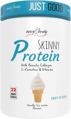Produktbild von QNT Skinny Protein (440g) Vanilla Ice Cream - Eiweiße - Molkenprotein-Mischung