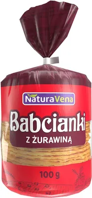Produktbild von BABCIANKI MIT CRANBERRIES 100 g – NATURAVENA