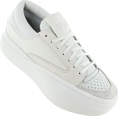 Produktbild von Y-3 Centennial Lo - Herren Premium Sneakers adidas Schuhe Leder Weiß IG2914 , EU 43 1/3 UK 9