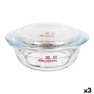 Image de Casserole avec couvercle quttin verre 1,1 + 0,3 l (3 pcs.)