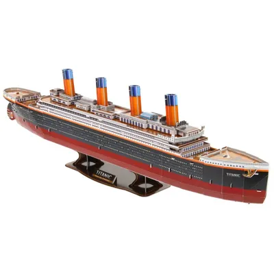 Obrázok produktu pre 3D priestorové puzzle Titanic 116 dielikov