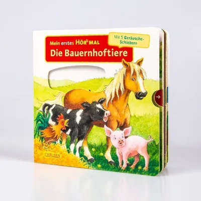 Produktbild von Mein erstes Hör mal (Soundbuch ab 1 Jahr): Die Bauernhoftiere