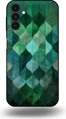Obrázek produktu pro Smartphonica Pouzdro na telefon vhodné pro Samsung Galaxy A04s s potiskem zelených listů - TPU zadní kryt pouzdra s potiskem zelených listů - Green
