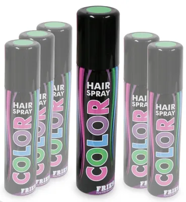 Produktbild von Fries Haarspray Pastell Grün Karneval Fasching Kostüm Party Haarfarbe