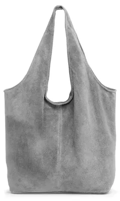 Produktbild von Caspar große Wildleder Hobo Bag Leder Shopper Damen Tasche aus samtweichem Veloursleder - PREMIUM LINE - Modell No.840 -  Italy