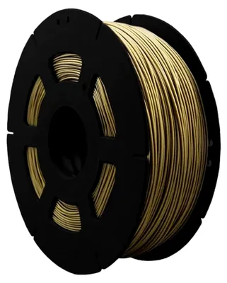 Produktbild von 1kg Gold Filamentrolle PLA 1,75mm für 3D Drucker
