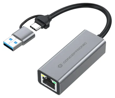 Immagine prodotto di Conceptronic ABBY08G CONCEPTRONIC Adapter USB3.2 Gen 1 -> RJ45 10/10001000